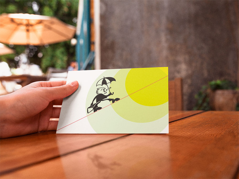 Work-Life-Balance | Postcard | ConstantinObel