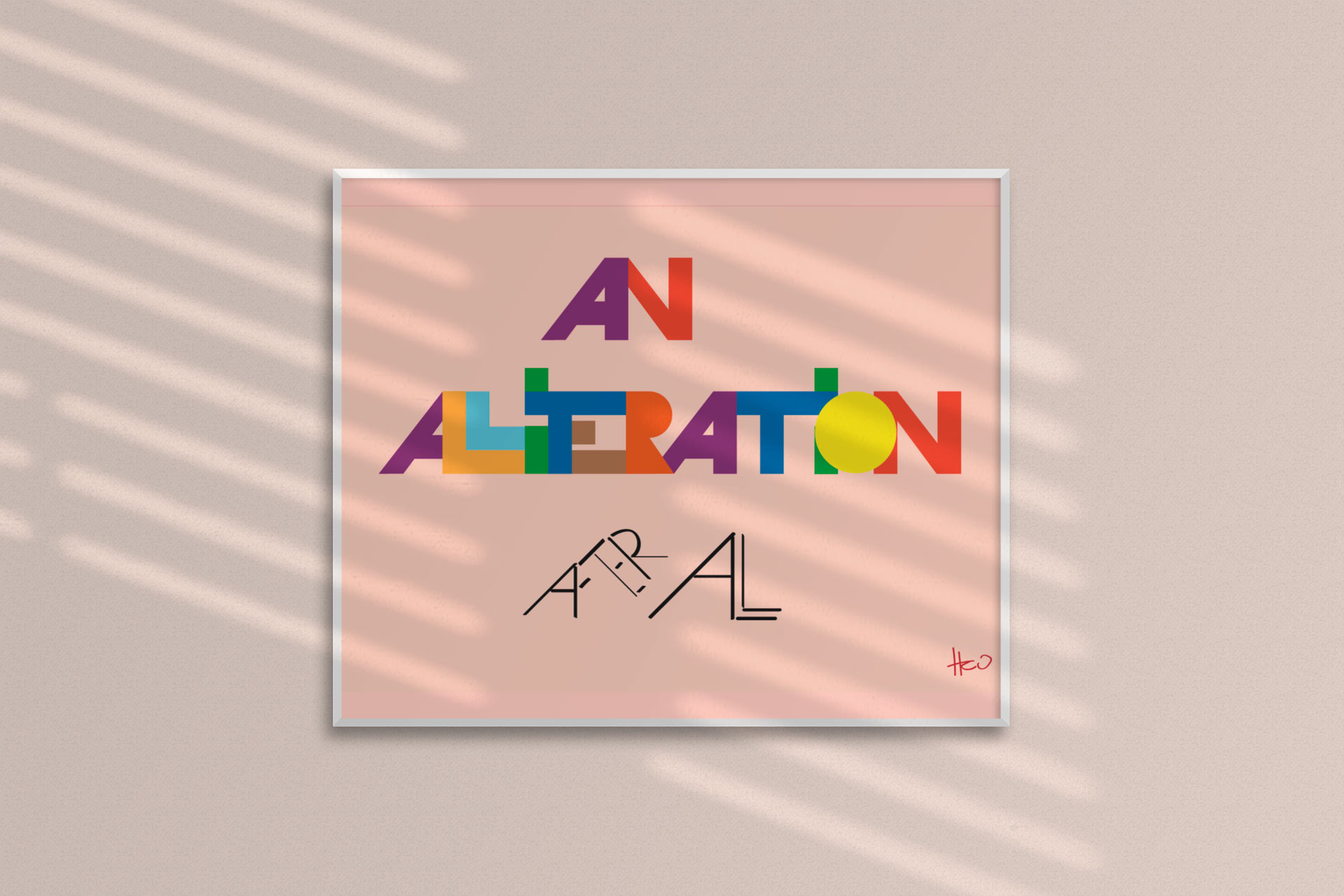 An Alliteration - After All